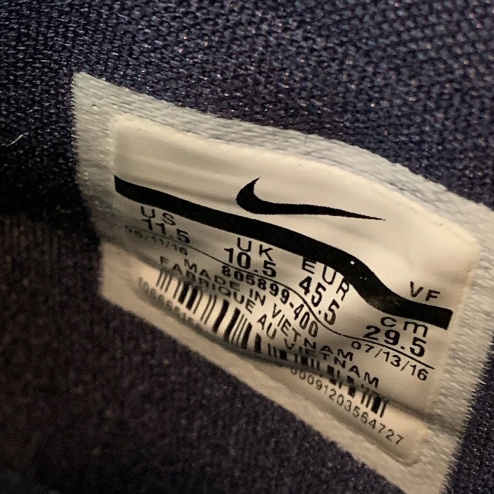 [Sold] nike Lunar Force 1 Duckboot Navy Blue Men - Picture 5 of 8